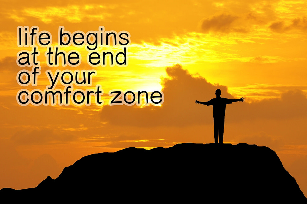 Photo with quote “life begins at the end of your comfort zone” Photo with quote “life begins at the end of your comfort zone”