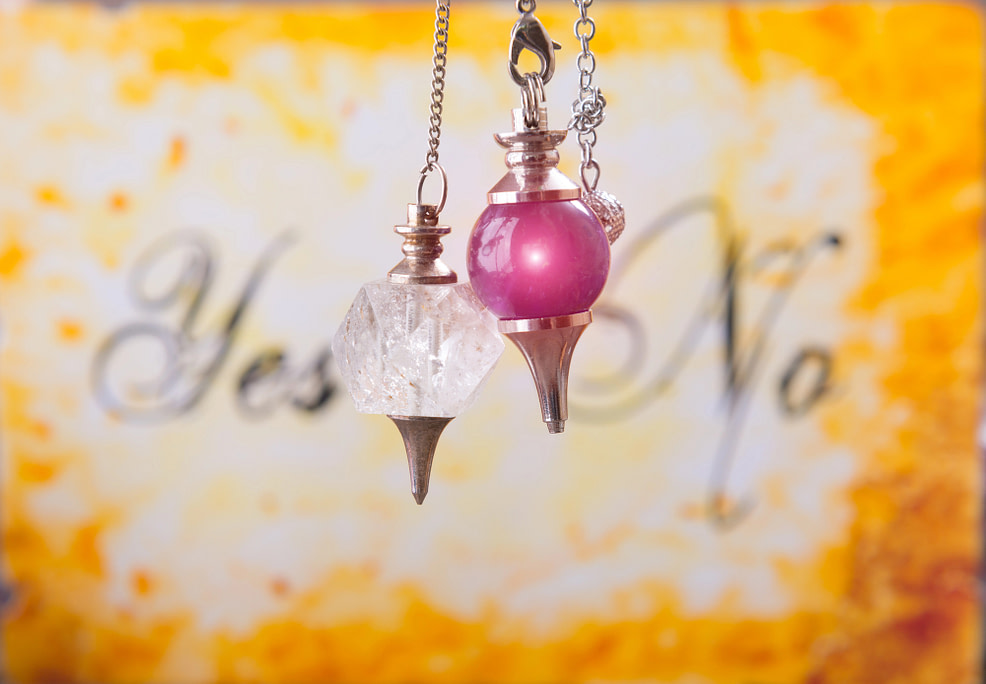 Pendulums over yes-no diagram Pendulums over a yes-no diagram